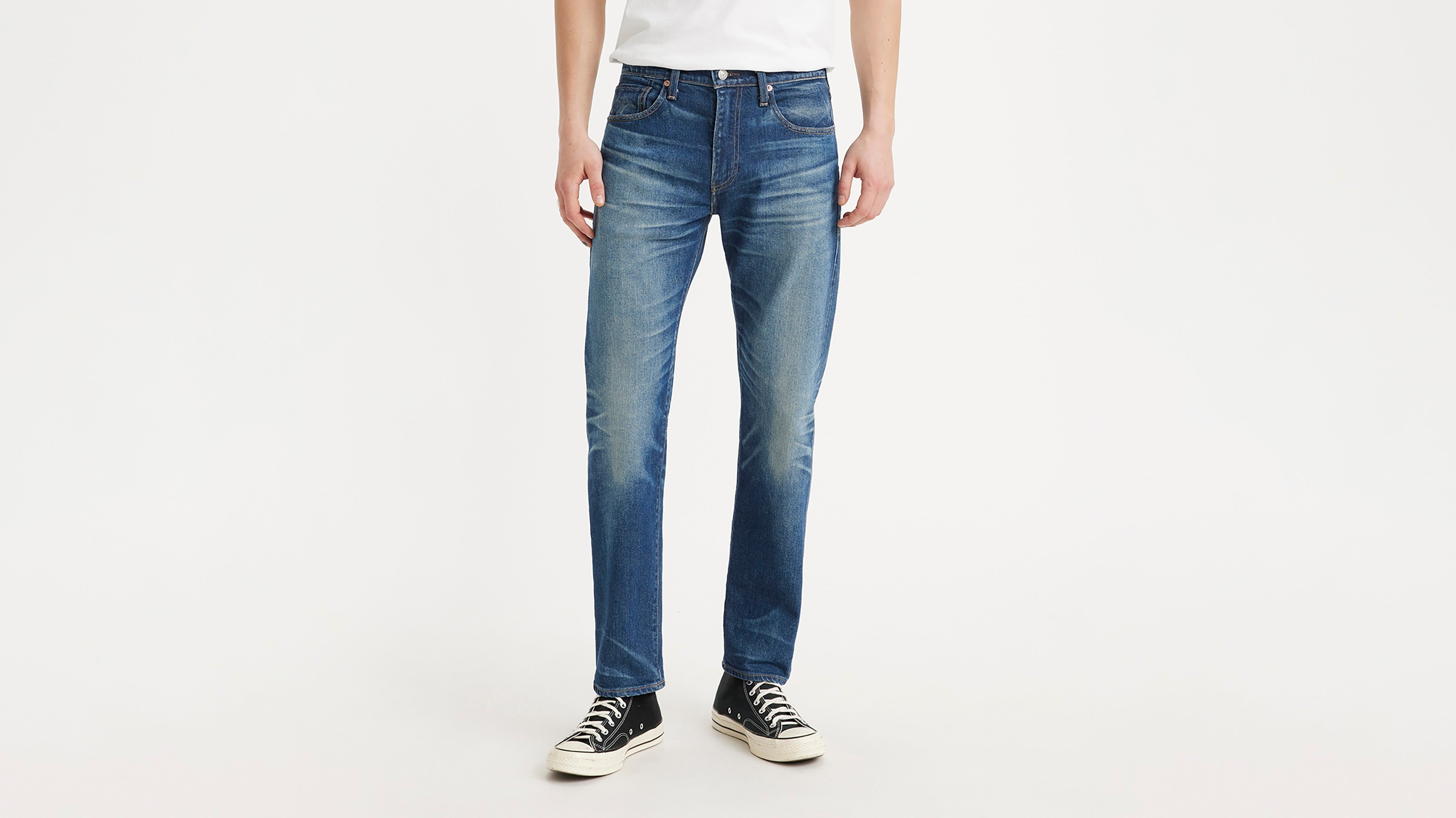 Levi's® Men's Made in Japan 502™ Jeans MIJ Rigan Ryu Medium Worn