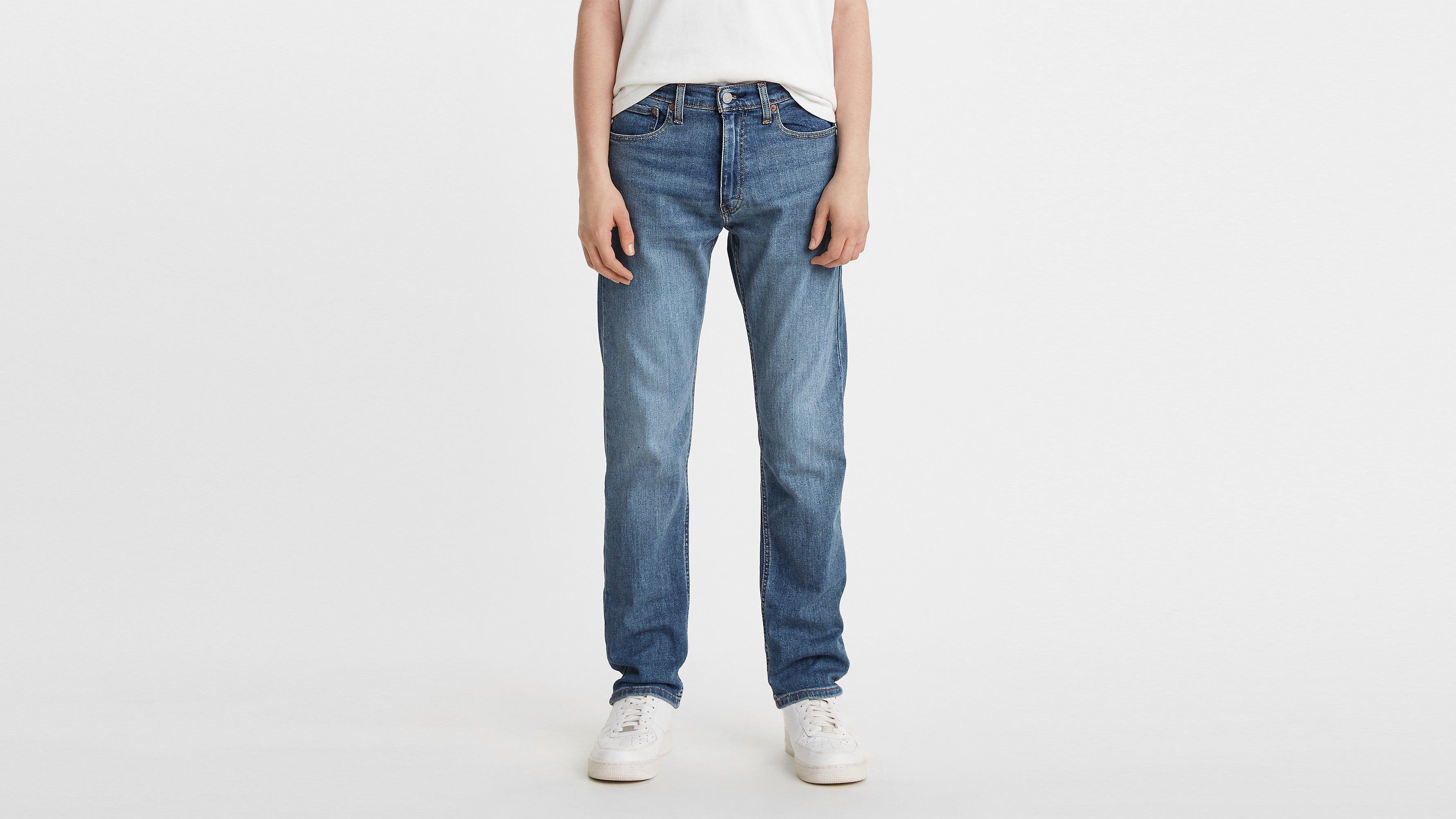 Levi's® Men's 505™ Regular Jeans - Dark Indigo | Levi's TH
