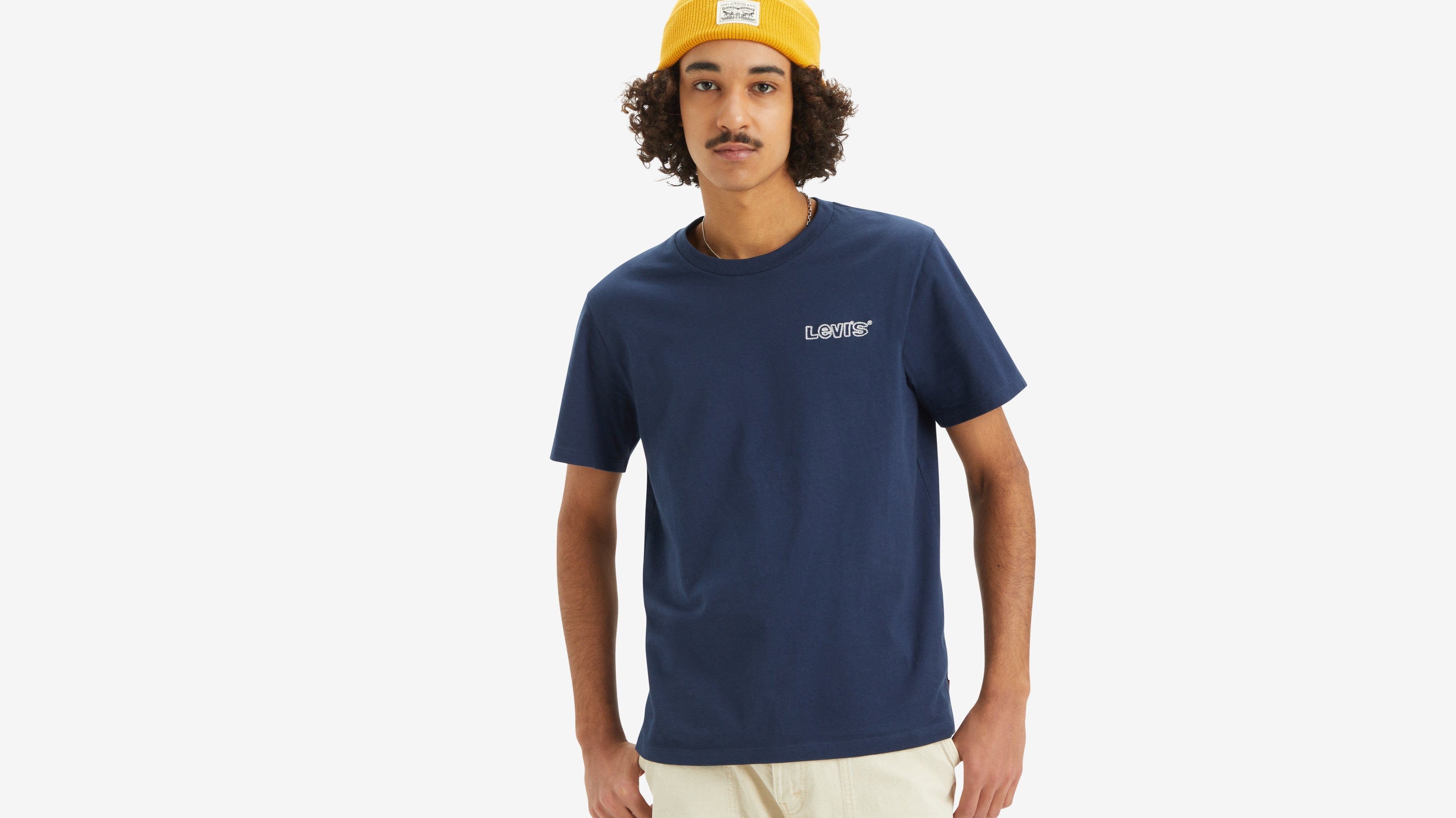 Levi's® Men's Classic Graphic T-Shirt - Rope Batwing Dress Blues| Levi's TH