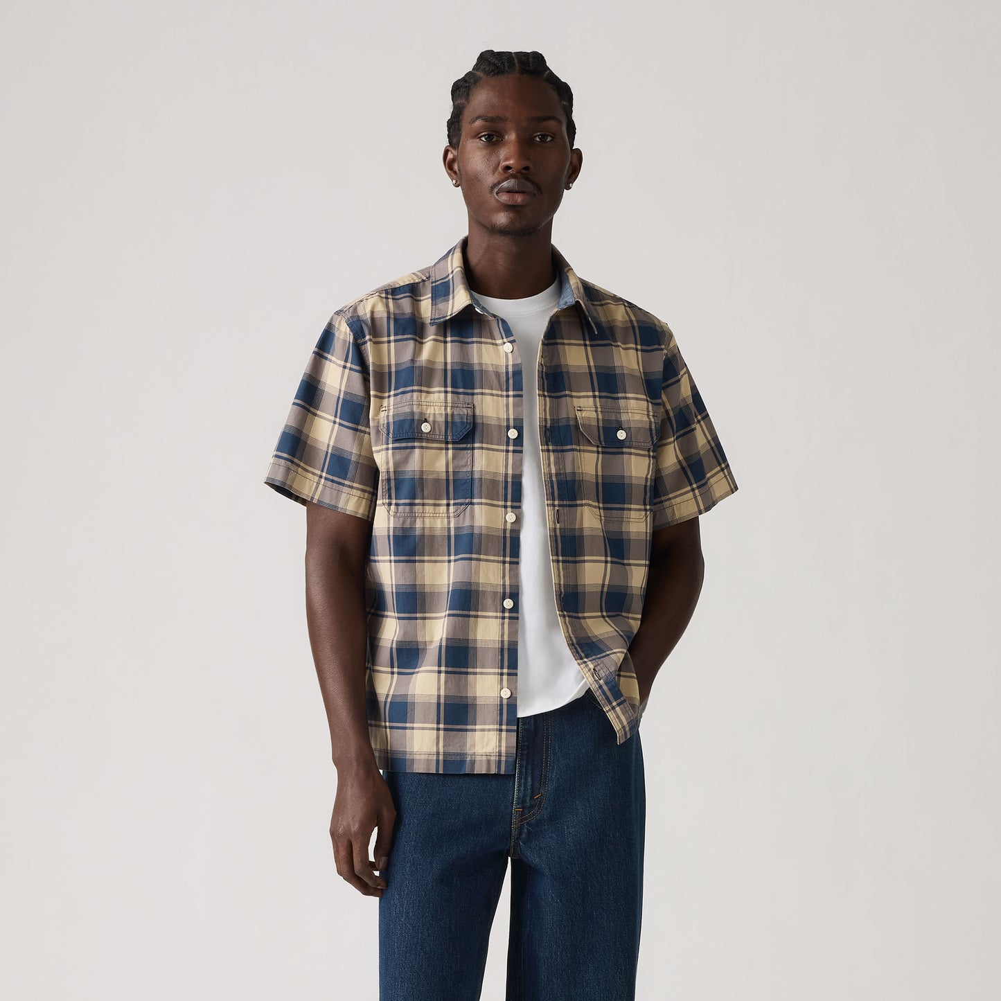 Levi's® Men's Short-Sleeve Dalton Workwear Shirt