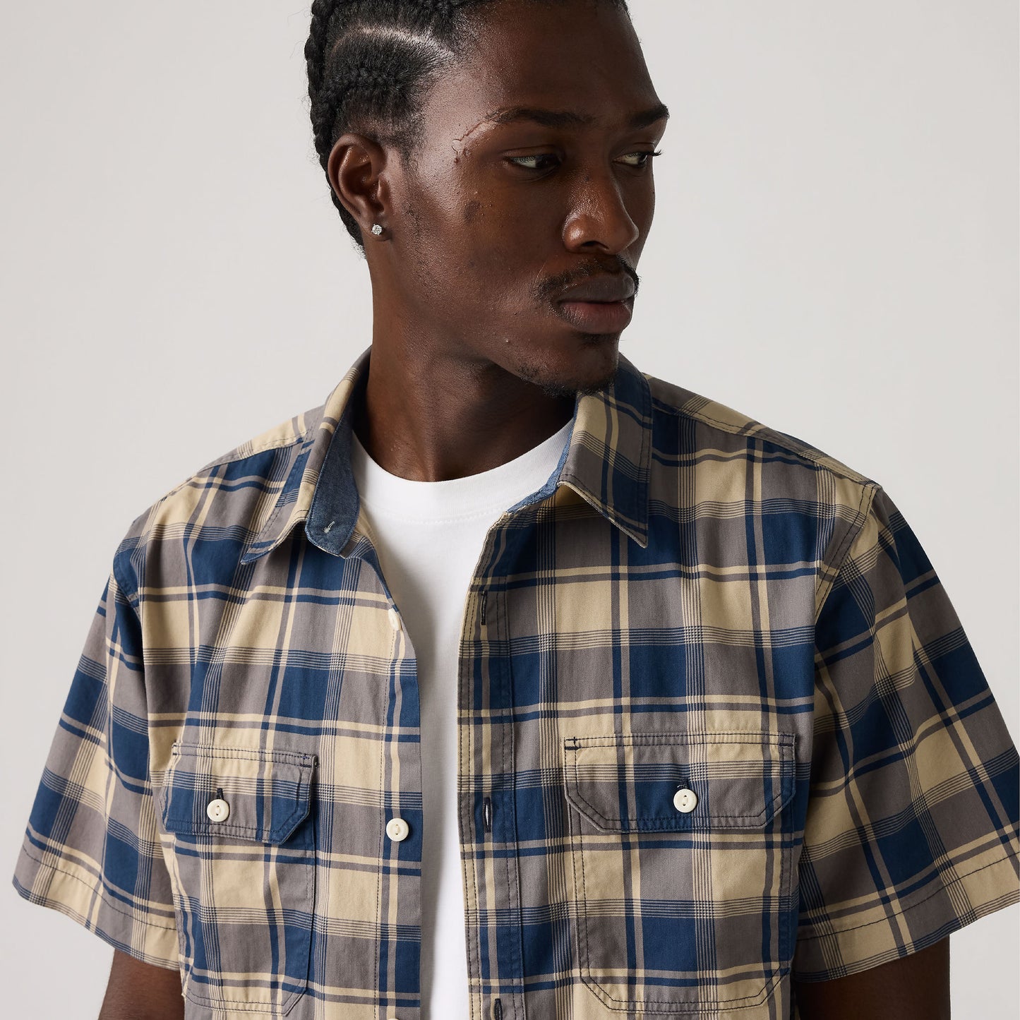 Levi's® Men's Short-Sleeve Dalton Workwear Shirt