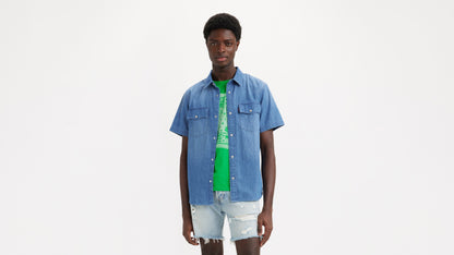 Levi's® Men's Short-Sleeve Relaxed Fit Western Shirt