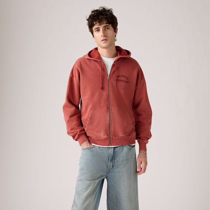 Levi's® Men's Two Horse Cropped Zip-Up Sweatshirt