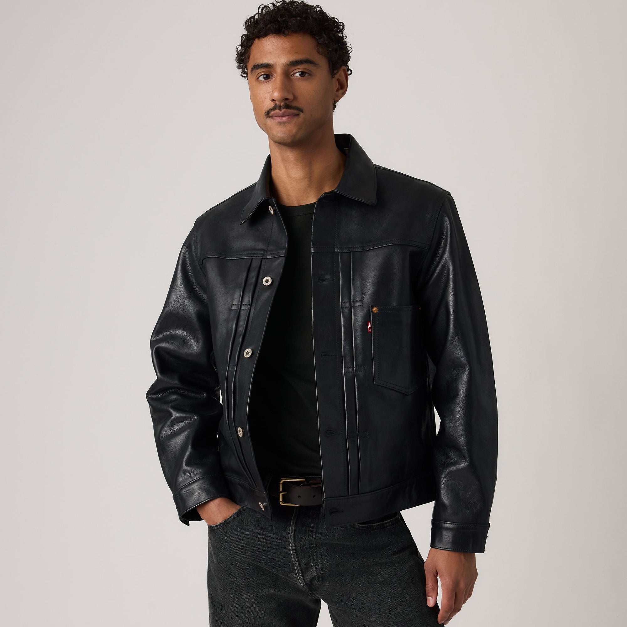 夢*雄様 Levi‘s® TYPEⅠ LEATHER TRUCKER JACKE Levi's® Men's Type I Leather Jacket | Levi's TH