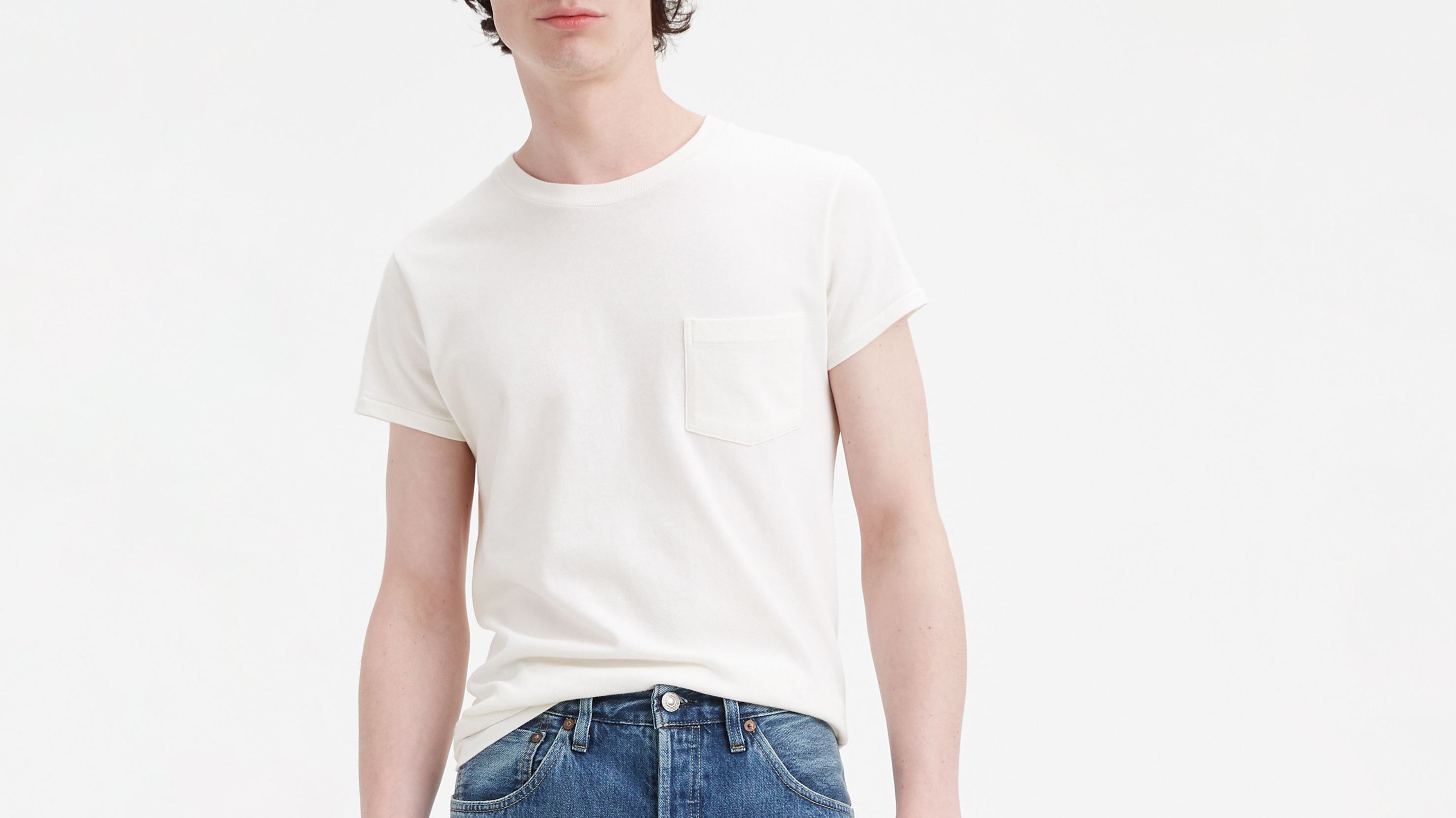 Levi's® Vintage Clothing Men's 1950s Sportswear T-Shirt - White | Levi's TH