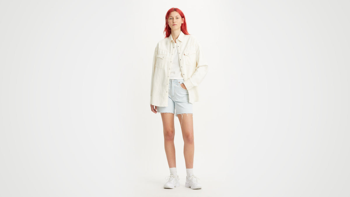 Levi's® Women's 501® Original High-Rise Mid-Thigh Jean Shorts