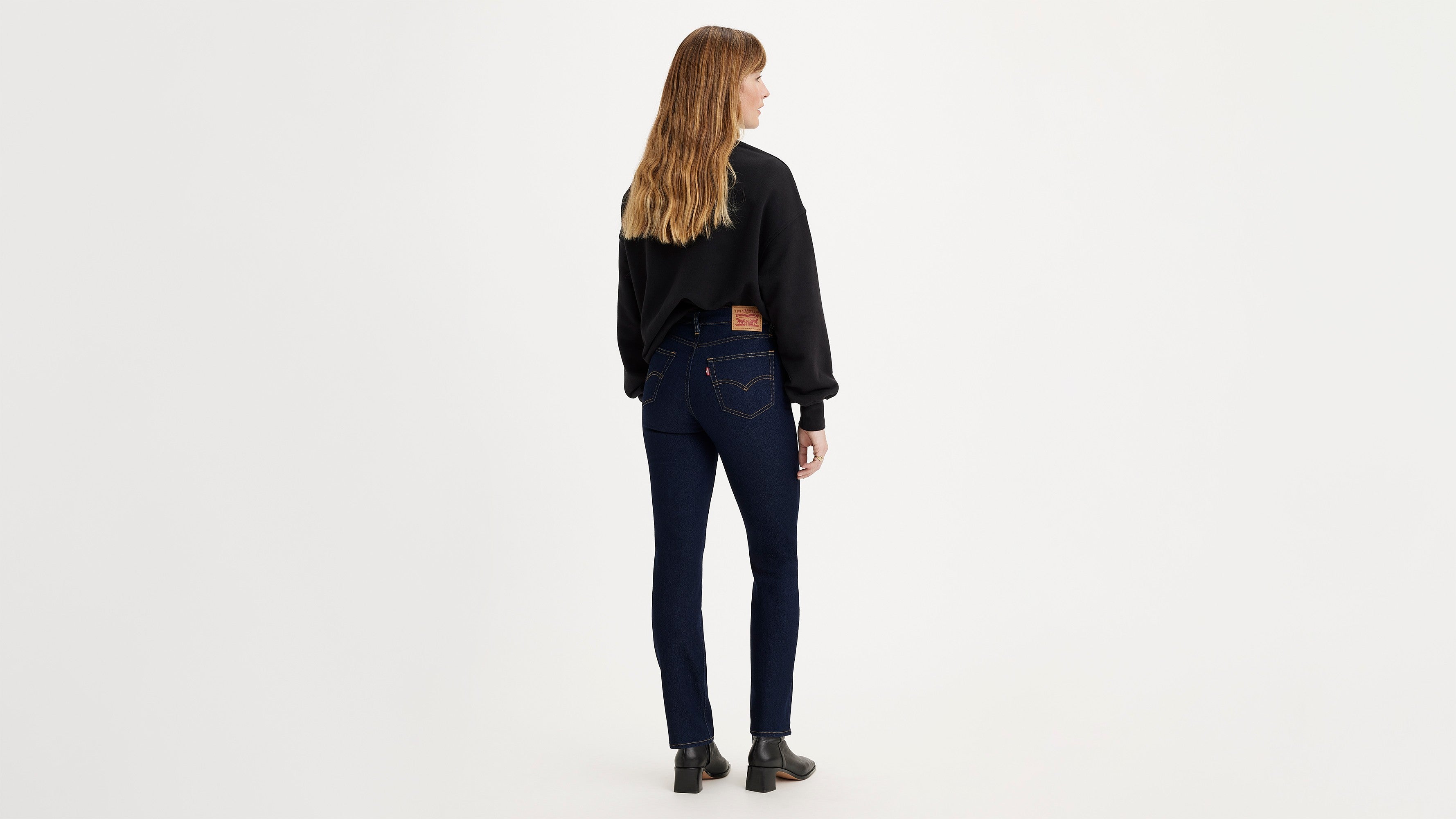 Levi's 724 High Rise Straight Jeans Femme - Taille Haute Et Coupe Droite Moderne