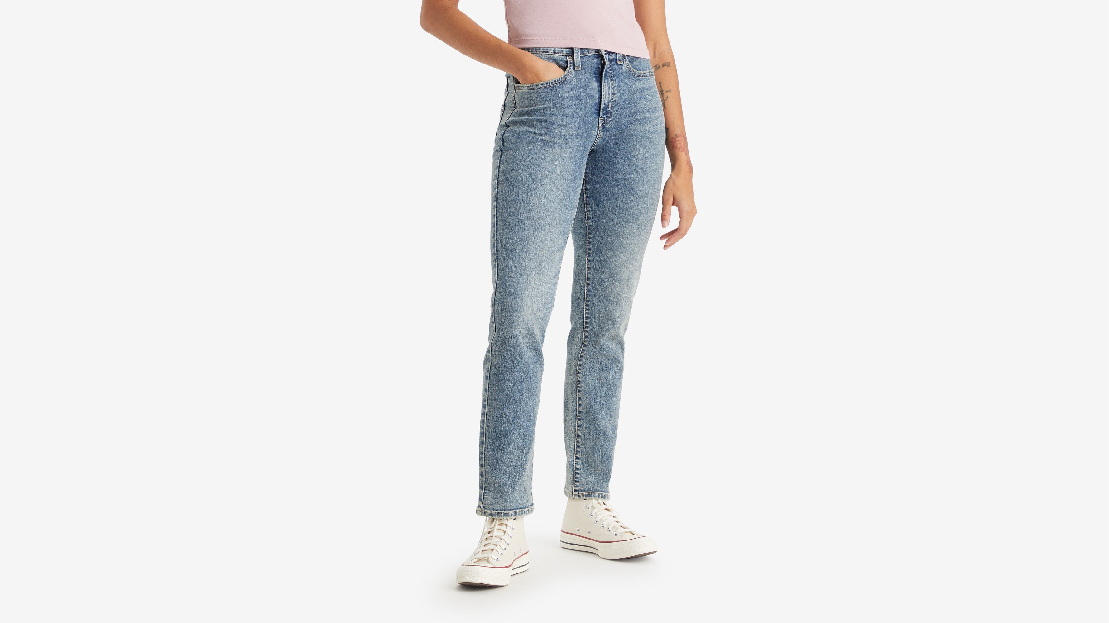 Levi's® Women's 724 High-Rise Slim Straight Jeans Fascinating