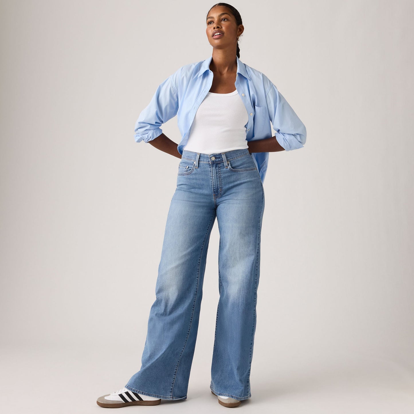 Levi's® Women's 728 High-Rise Wide-Leg Jeans