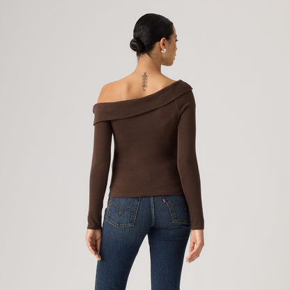 Levi's® Women's Clara Off-Shoulder Long-Sleeve Top
