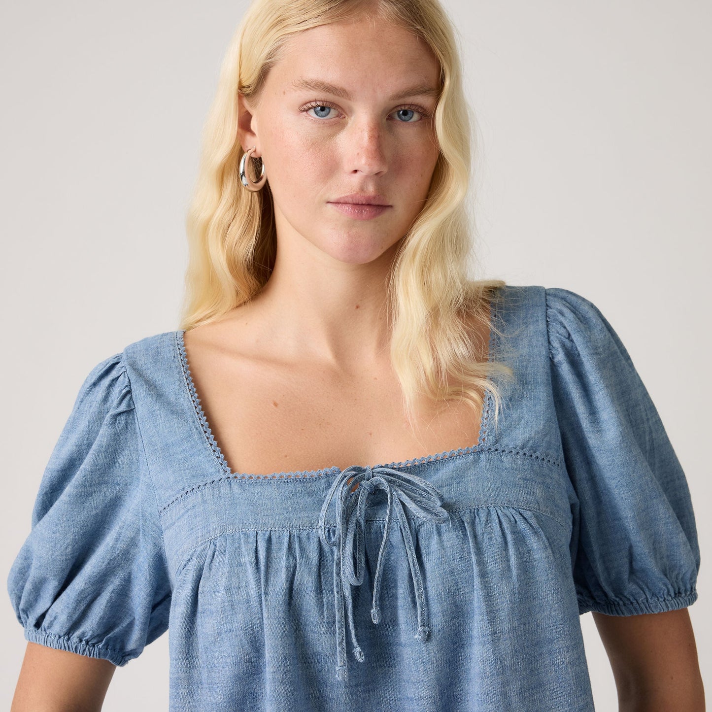 Levi's® Women's Darling Short-Sleeve Cutwork Blouse