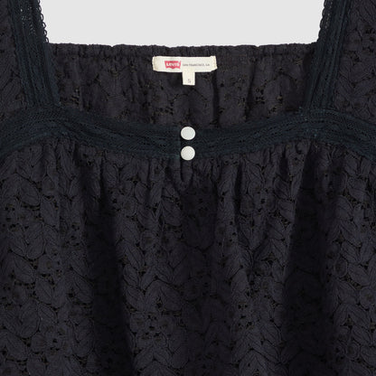 Levi's® Women's Dom Short-Sleeve Lace Blouse