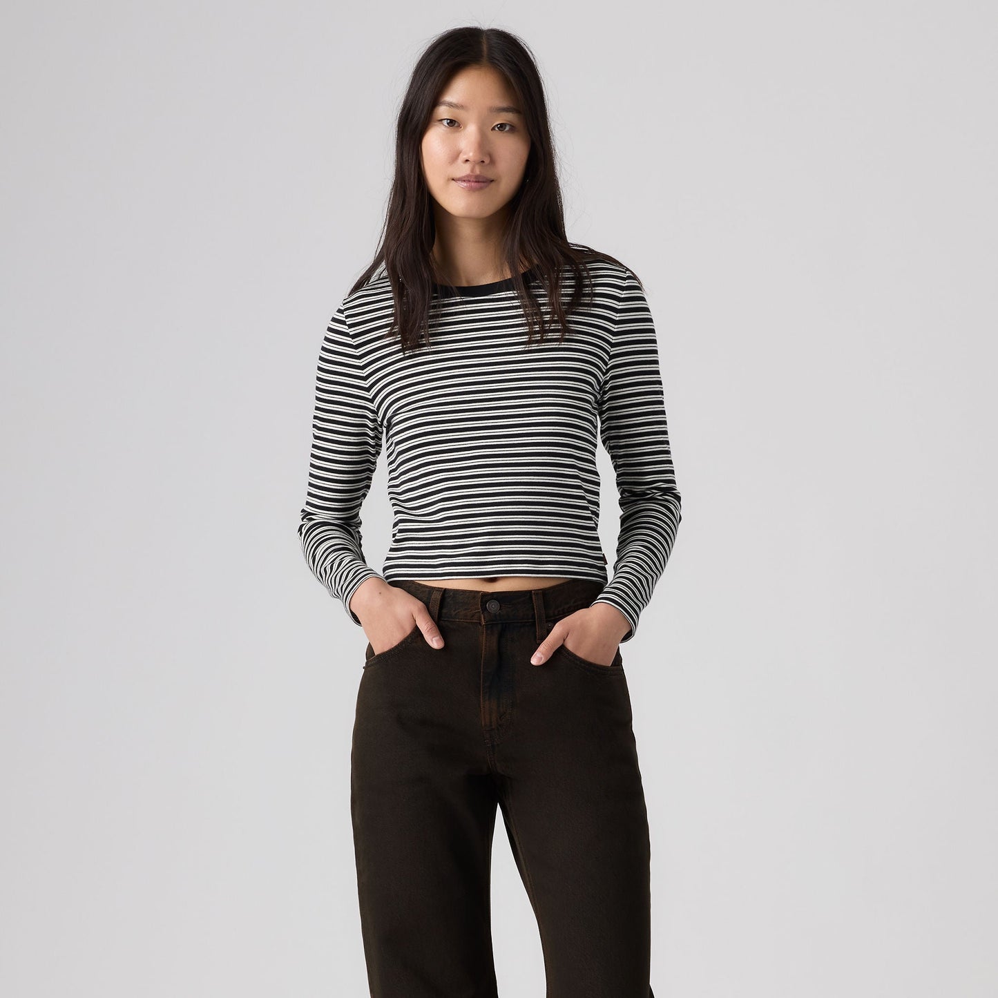 Levi's® Women's Essential Baby Long-Sleeve Tee