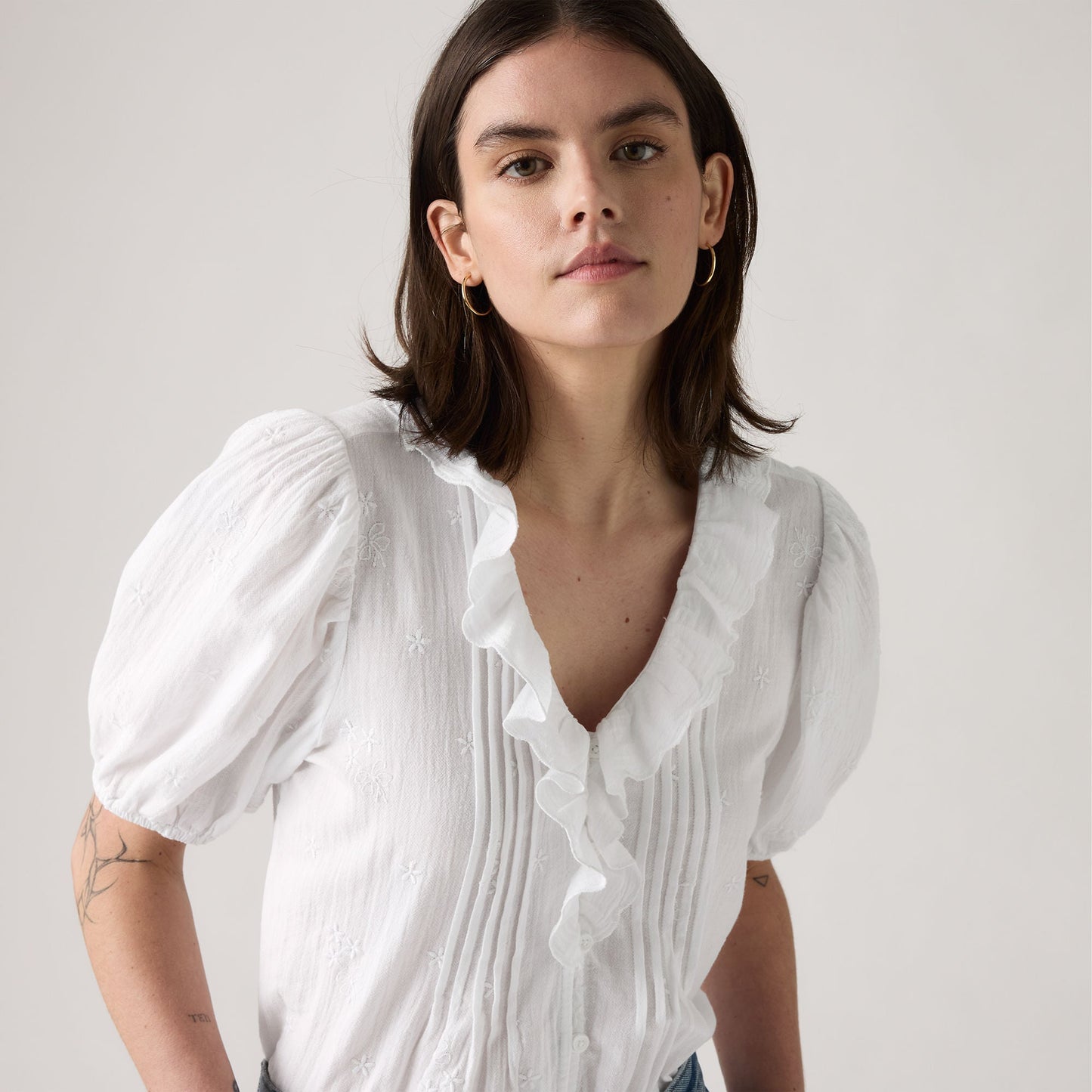 Levi's® Women's Giselle Ruffle Blouse