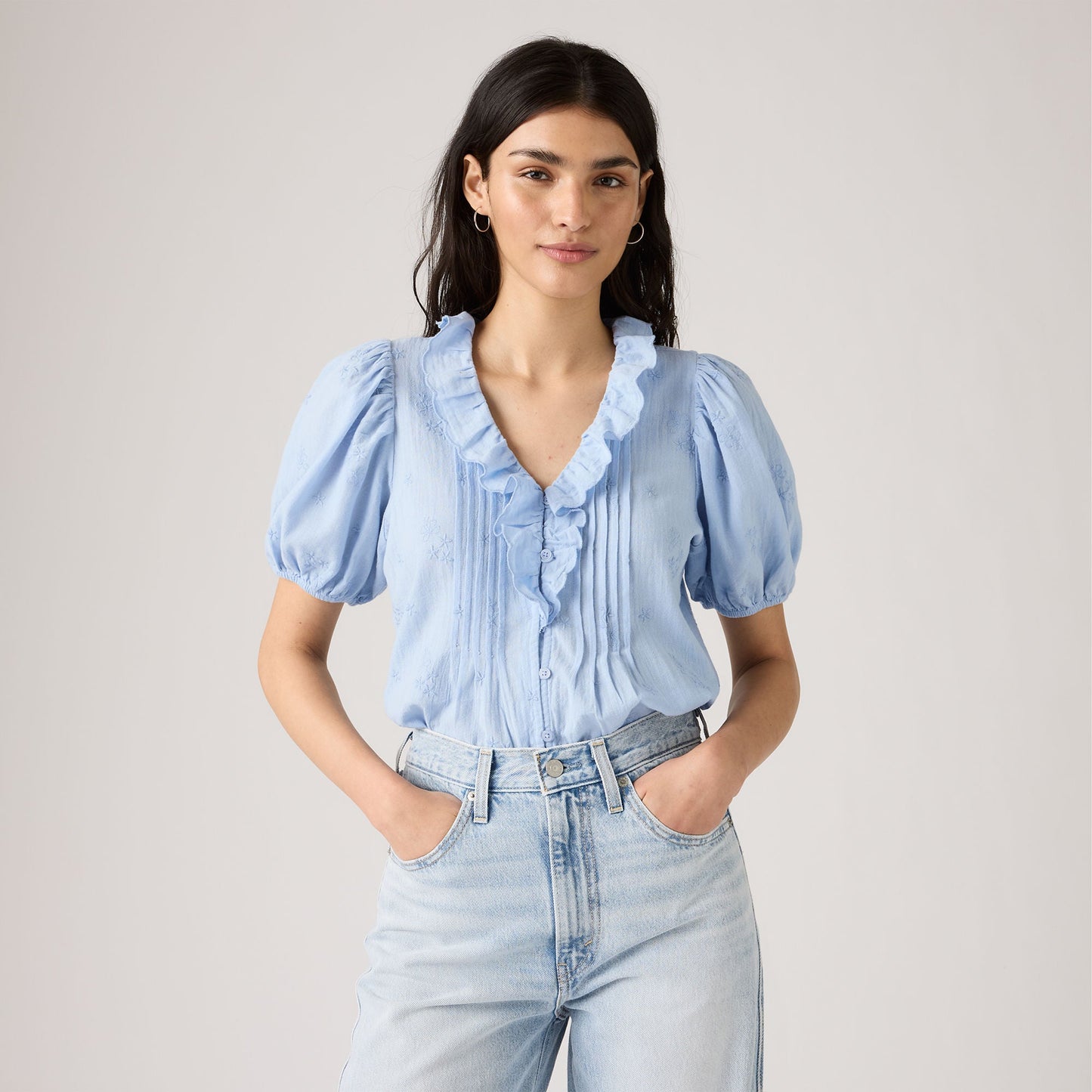 Levi's® Women's Giselle Ruffle Blouse