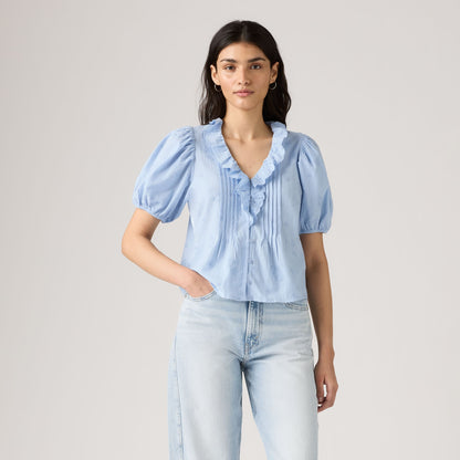 Levi's® Women's Giselle Ruffle Blouse