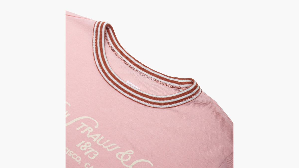 Levi's® Women's Graphic Ringer Mini T-Shirt