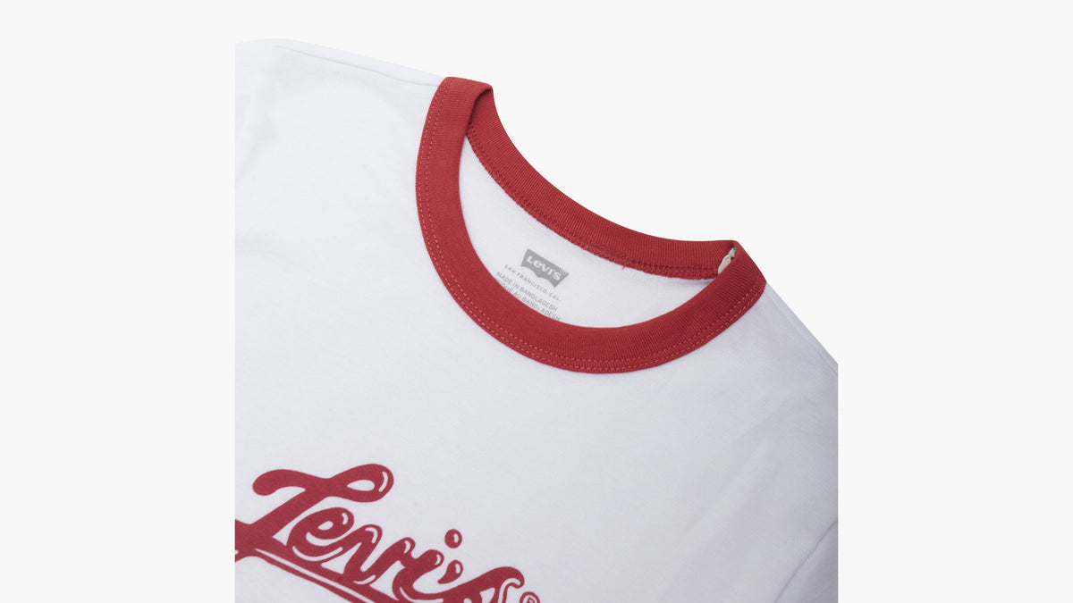 Levi's® Women's Graphic Ringer Mini T-Shirt
