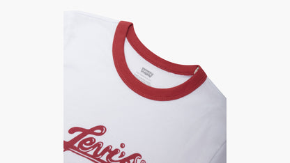 Levi's® Women's Graphic Ringer Mini T-Shirt