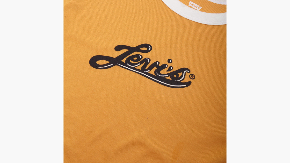 Levi's® Women's Graphic Ringer Mini T-Shirt