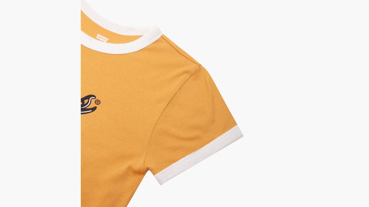 Levi's® Women's Graphic Ringer Mini T-Shirt