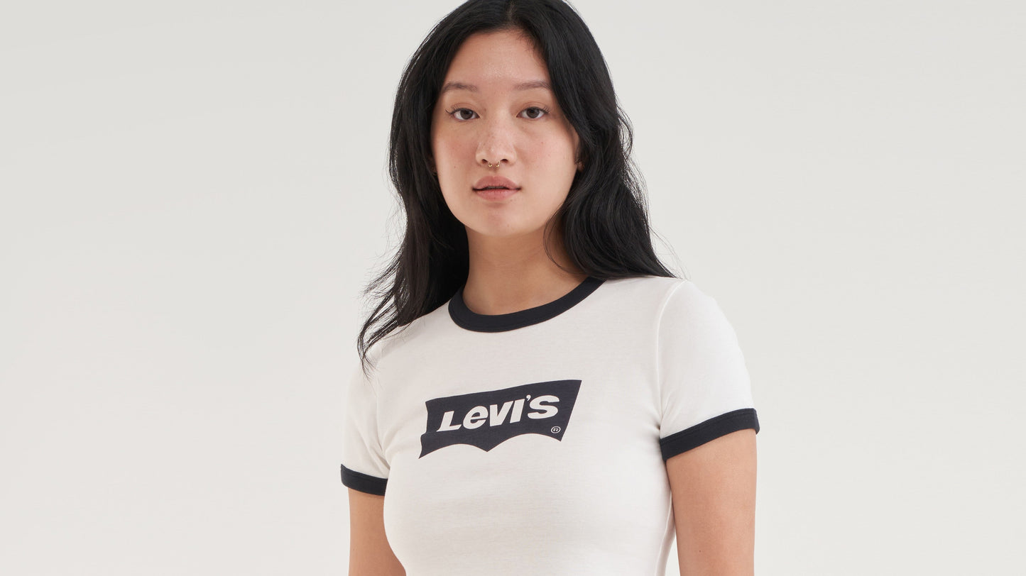 Levi's® Women's Graphic Ringer Mini T-Shirt