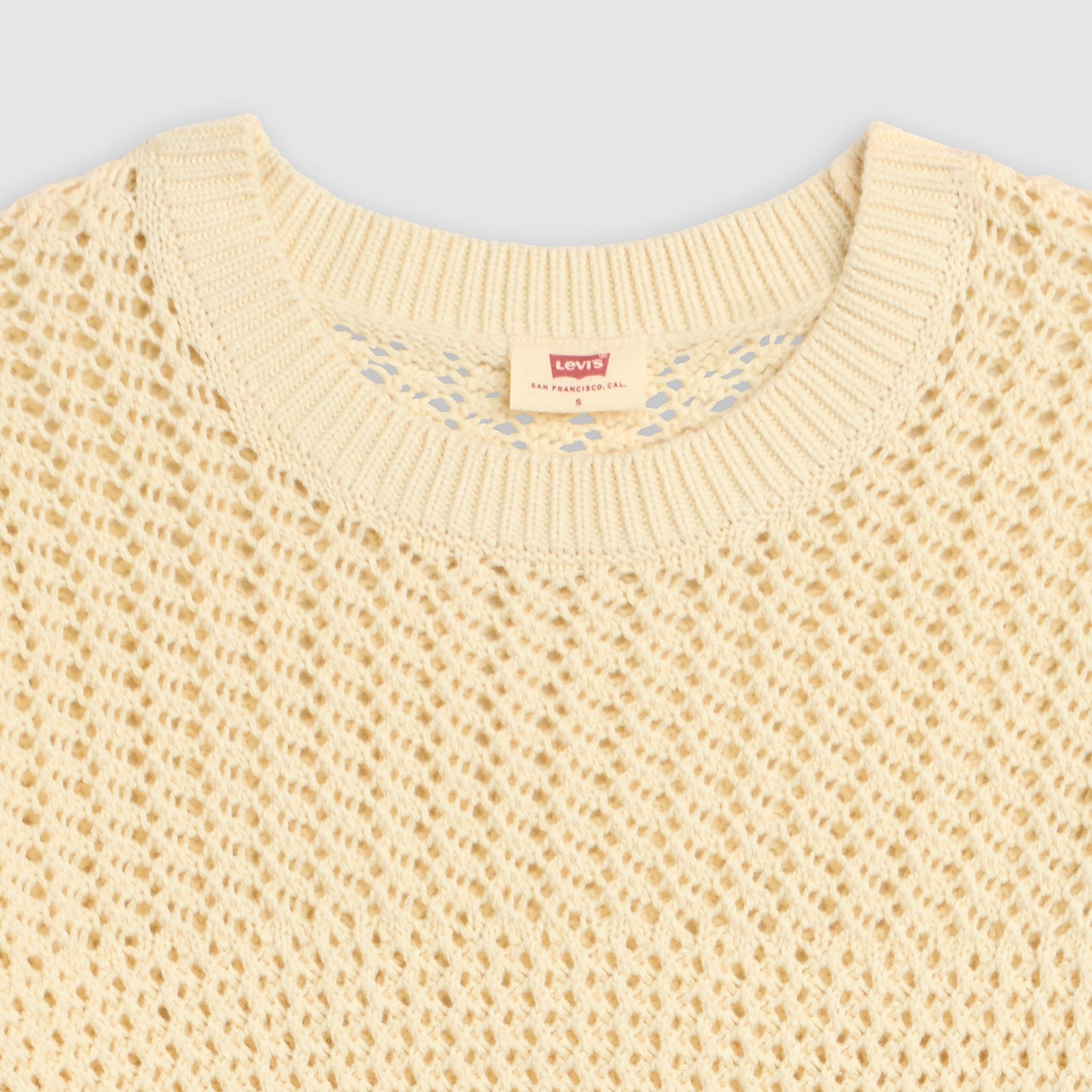 Levi's® Women's Isabelle Crochet Short-Sleeve Sweater