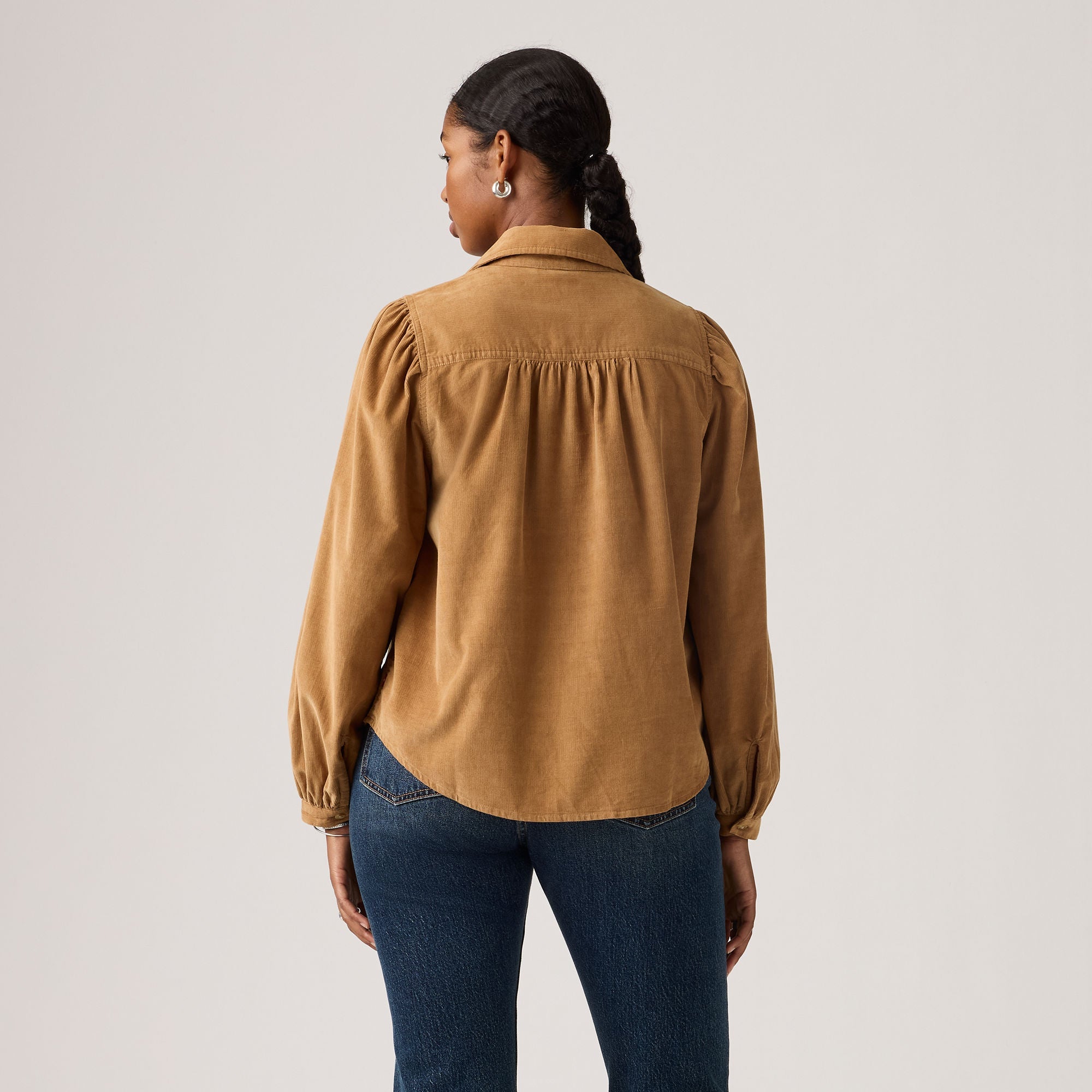 Levi's® Women's Journey Corduroy Western Shirt - Neutral | Levi's TH