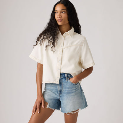 Levi's® Women's Logan Short-Sleeve Denim Shirt