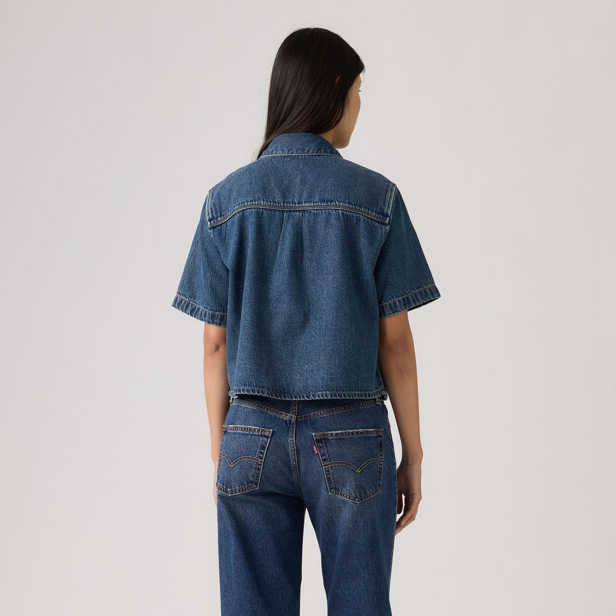 Levi's® Women's Logan Short-Sleeve Denim Shirt