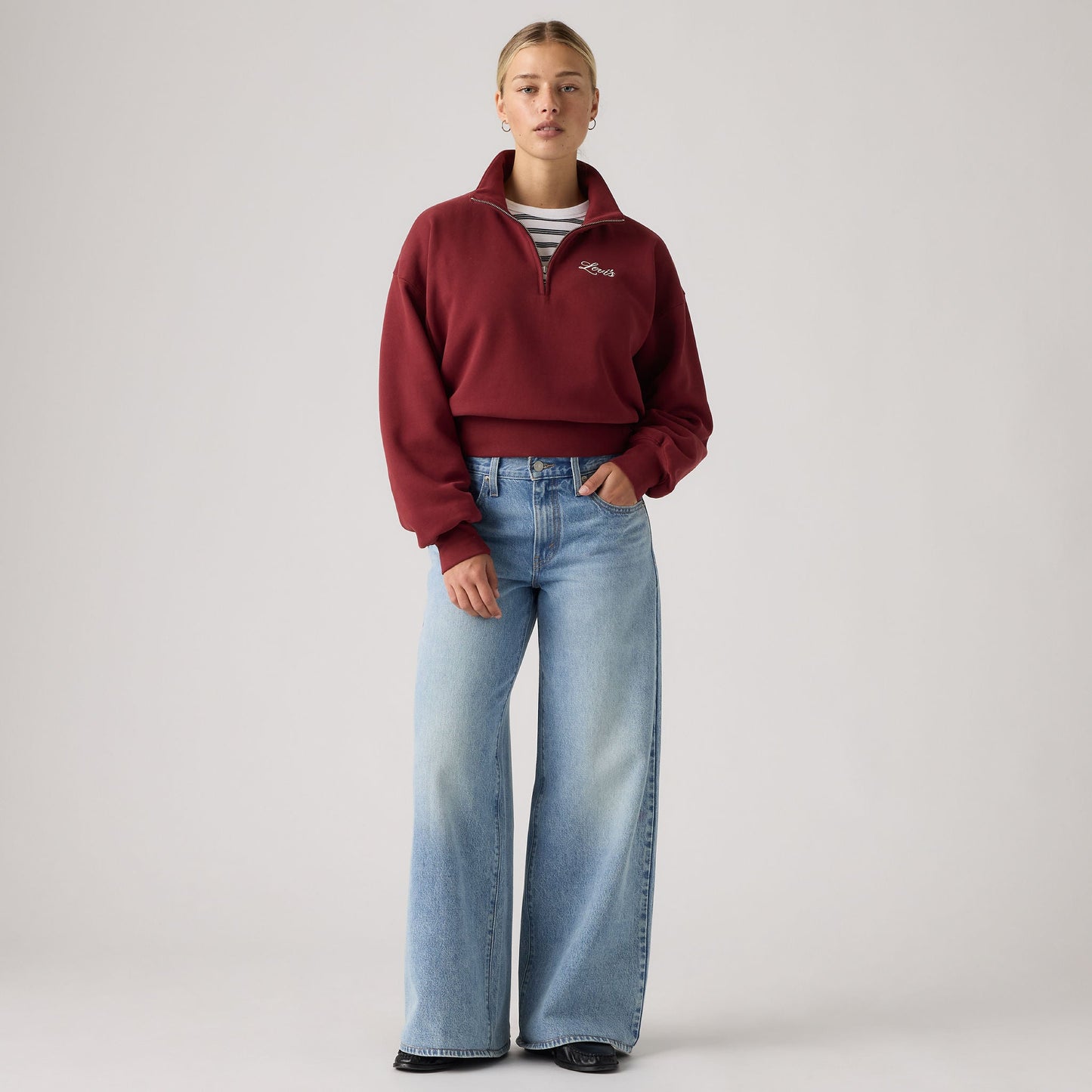 Levi's® Women's Middy Wide-Leg Jeans
