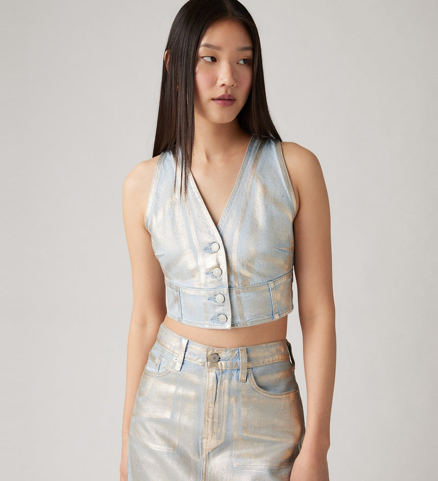 Levi's® Women's Mona Denim Corset - Main Image