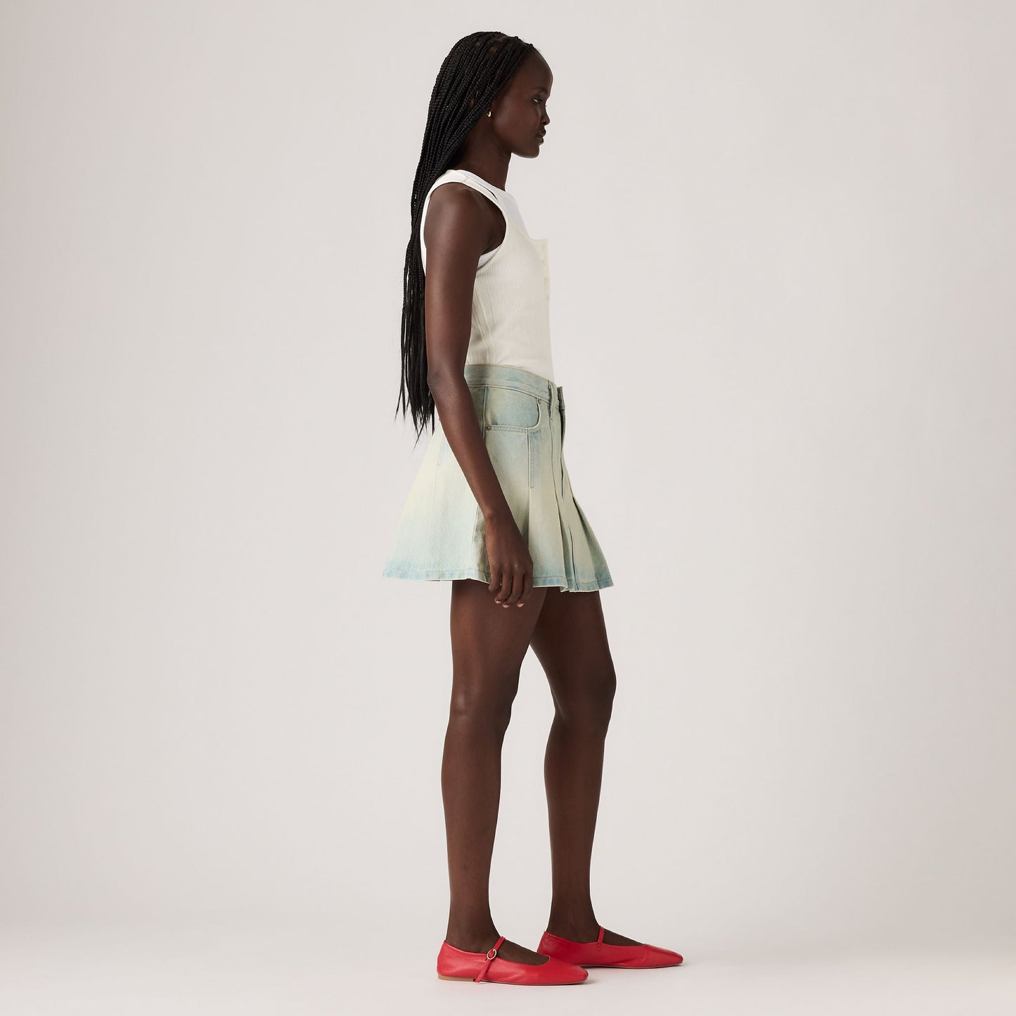 Levi's® Women's Pleated Mini Skirt
