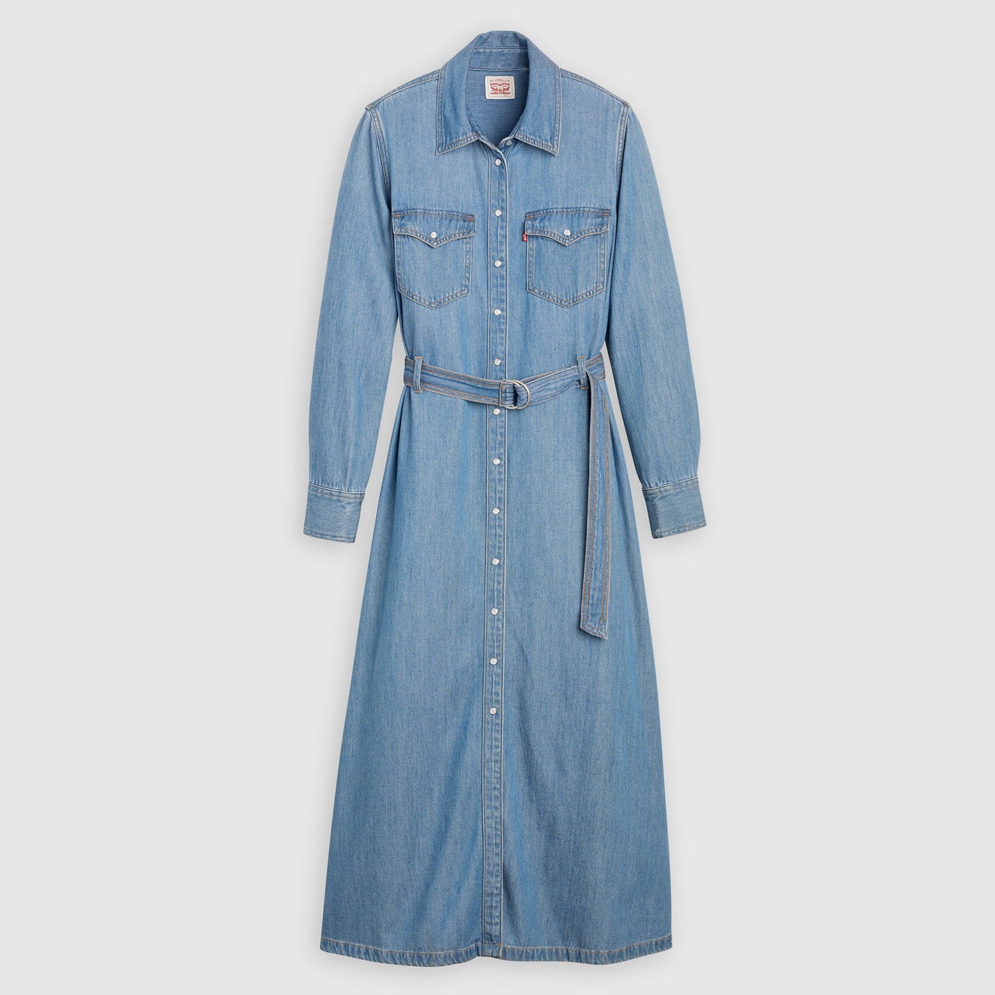 Levi's® Women's Quincey Long-Sleeve Maxi Dress