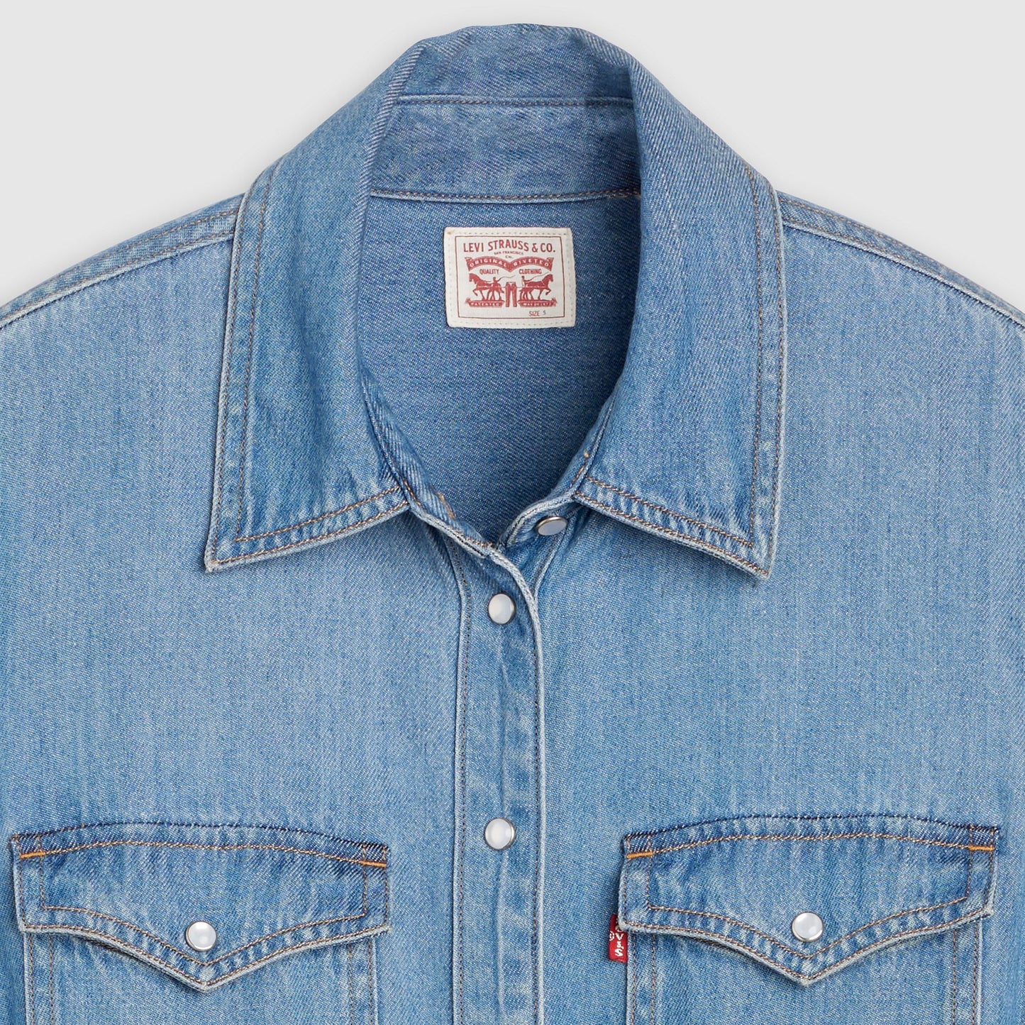 Levi's® Women's Quincey Long-Sleeve Maxi Dress