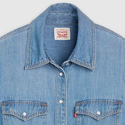 Levi's® Women's Quincey Long-Sleeve Maxi Dress