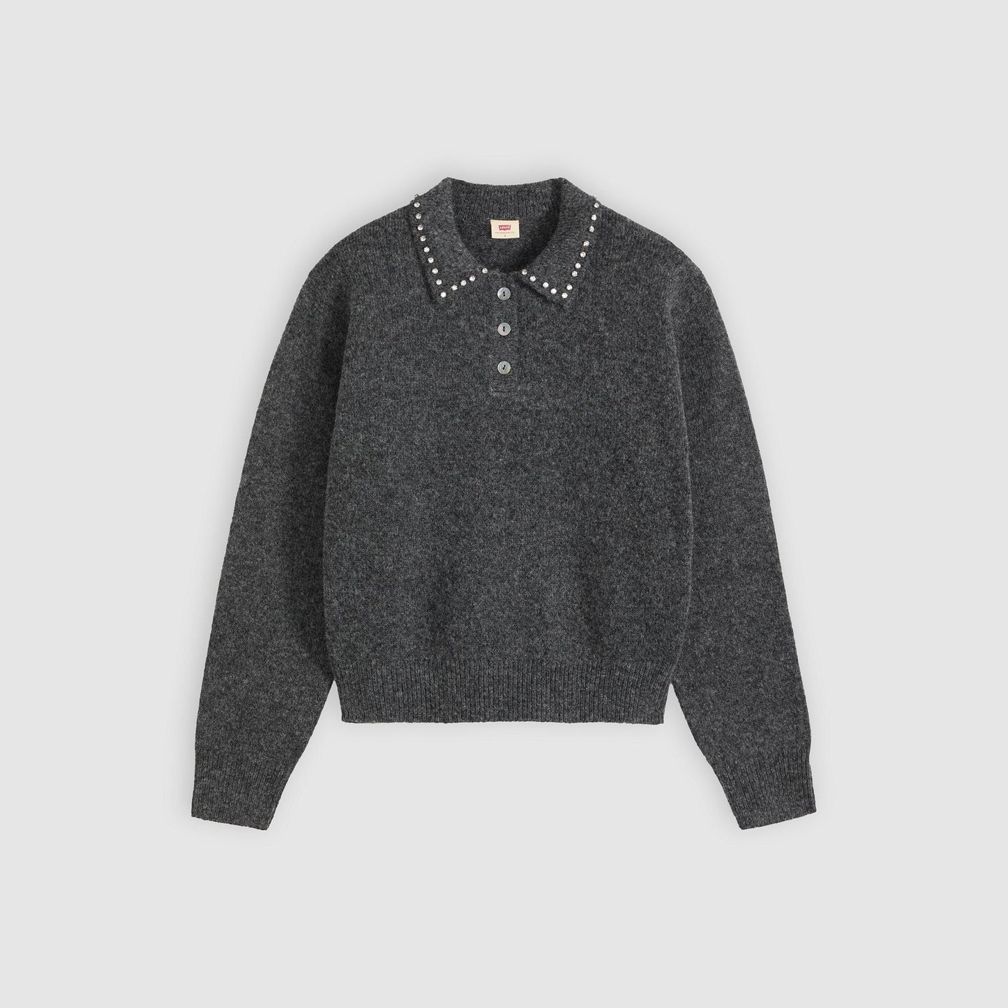 Levi's® Women's Rhinestone Collared Sweater