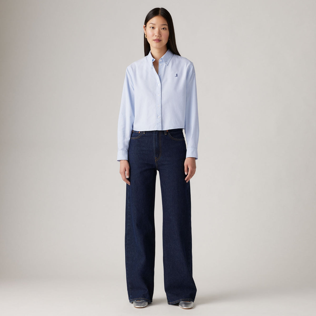 Levi’s® Women’s Ribcage Wide-Leg Jeans
