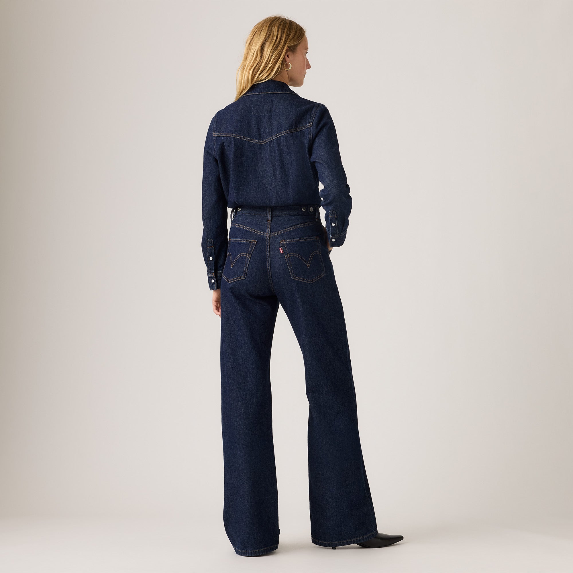 Levi's Valerie Leather Belt in Black | UK Levi's Valerie Leather Belt in Black | UK