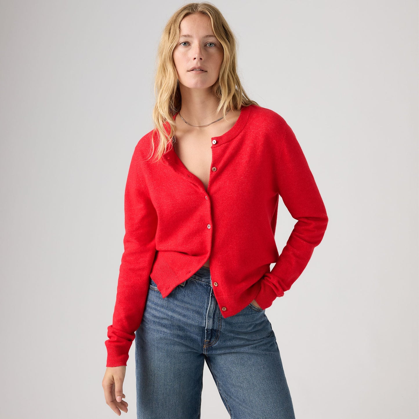 Levi's® Women's Supersoft Crewneck Cardigan