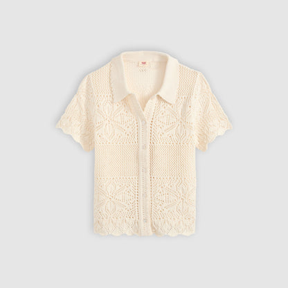 Levi's® Women's Susanna Floral Crochet Shirt