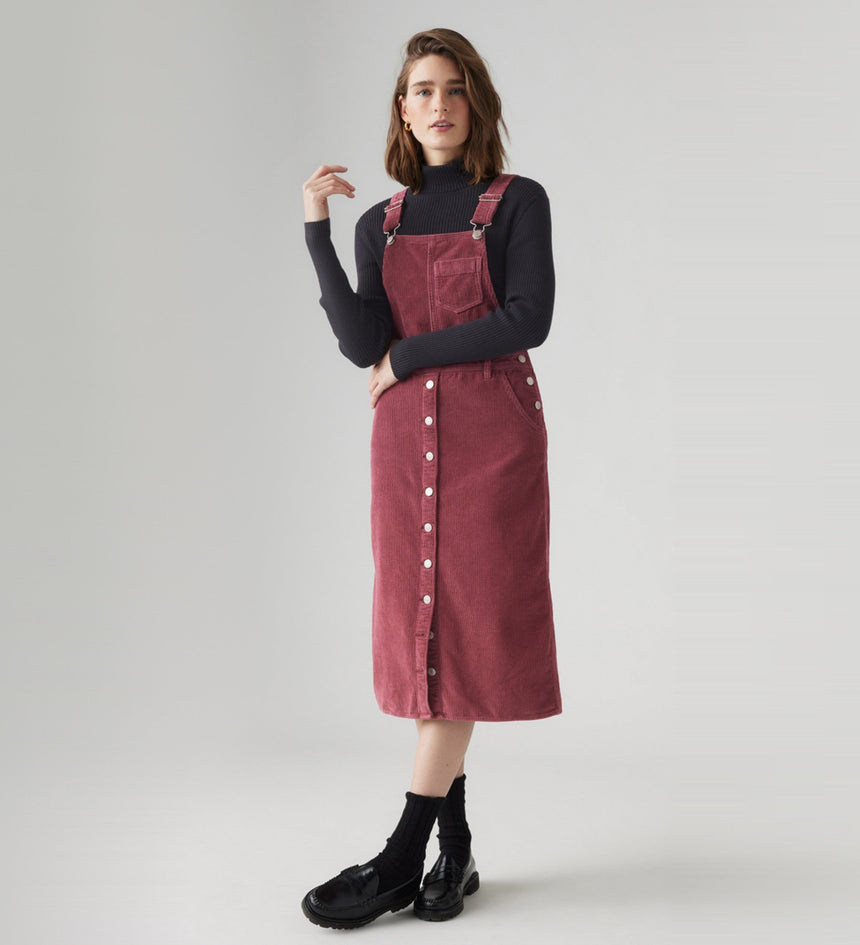 Levi's® Women's Tico Jumper Dress Burgundy| Levi's TH