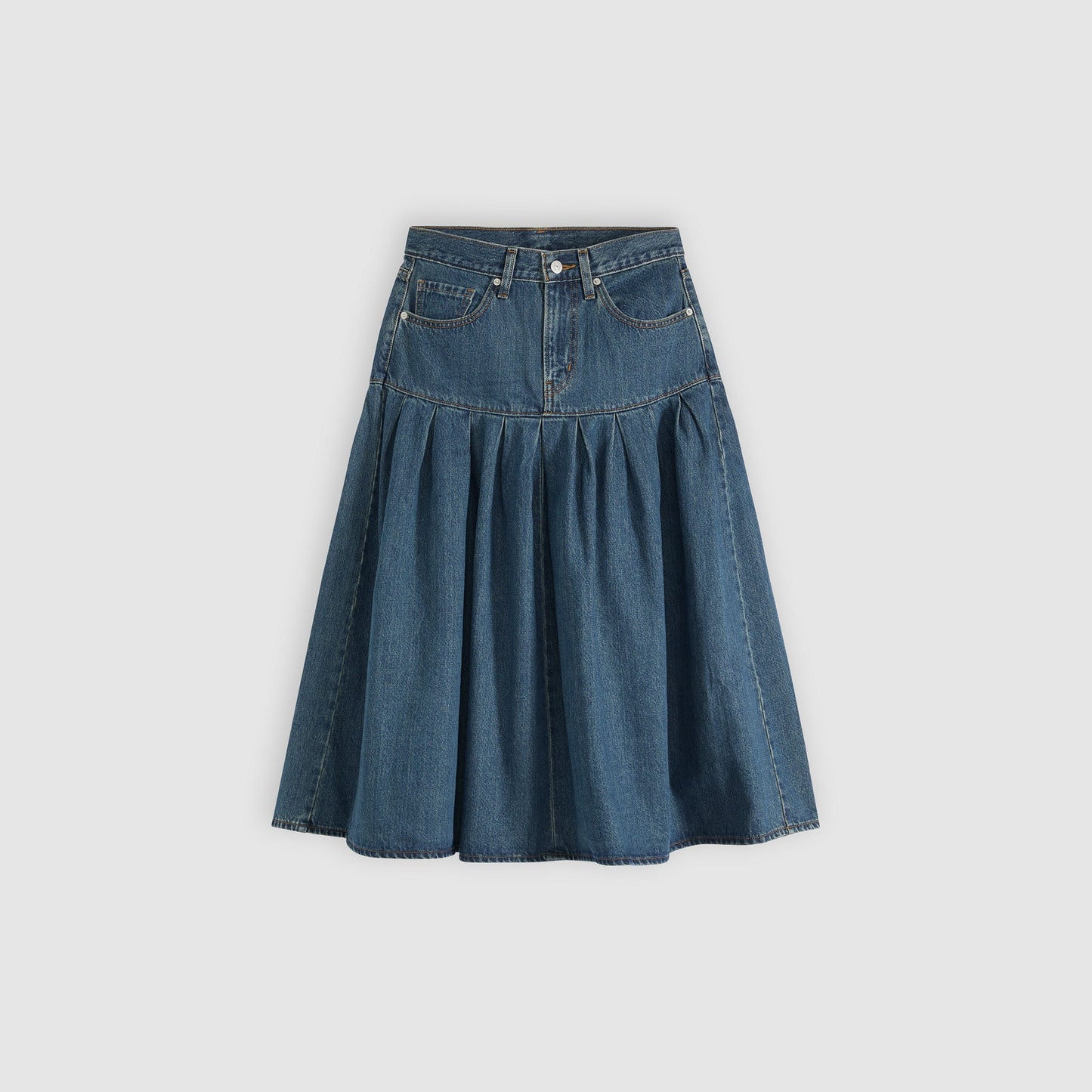 Levi's® Women's Yoked Pleated Skirt