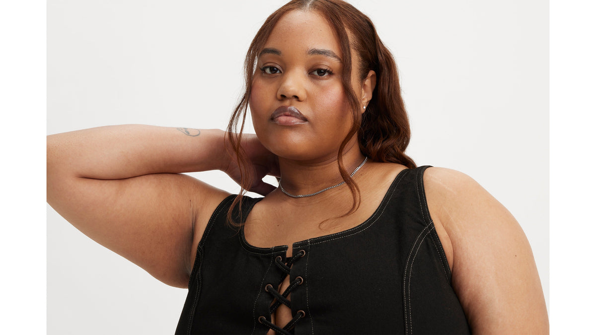 Levi's® x Barbie Ferreira Lace-Up Corset