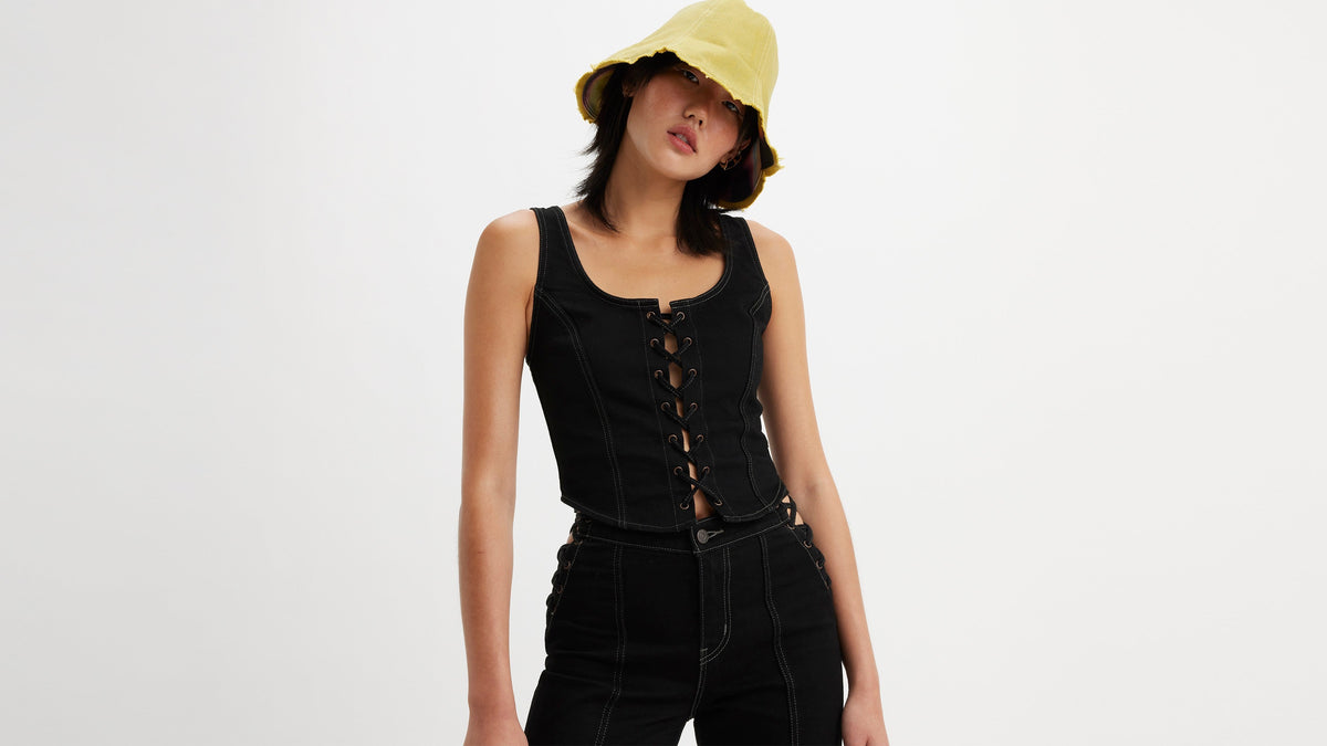 Levi's® x Barbie Ferreira Lace-Up Corset