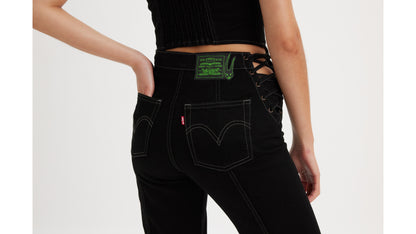 Levi's® x Barbie Ferreira Lace-Up Flare Jeans