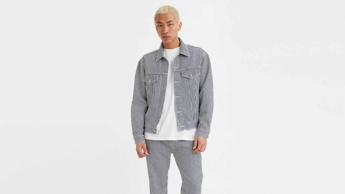 Levi's® x NIGO 557XX Hickory Stripe Trucker Jacket