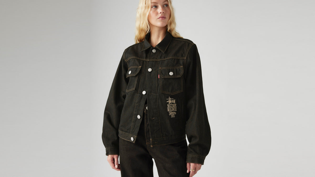 Stüssy & Levi’s® Crispy Rinse Trucker Jacket
