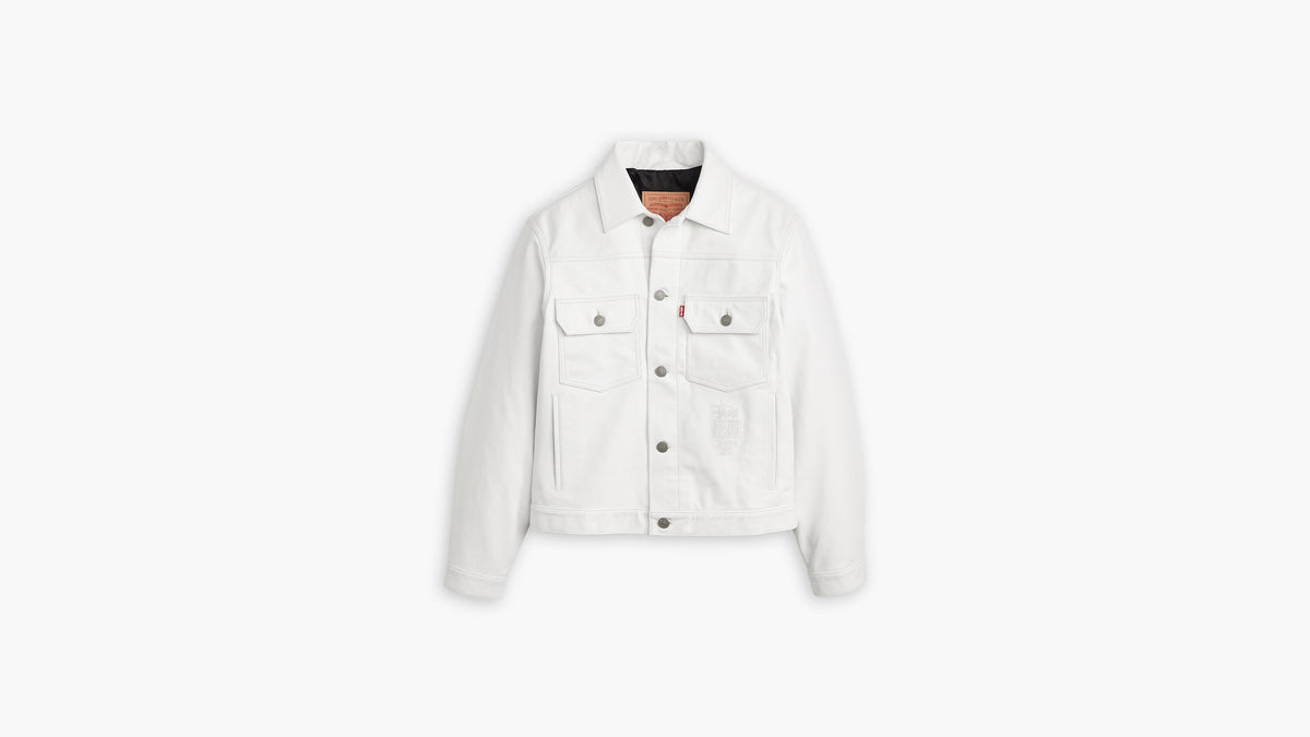 Stüssy & Levi’s® Leather Trucker Jacket