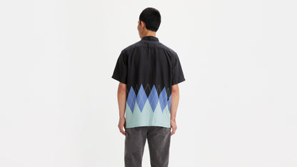 Levi's® Men's The Sunset Camp Shirt Placed Printed Argyle